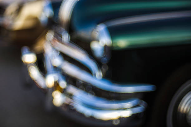 istock Classic car abstraction background. Soft focus, boke background with copy space. 1174897207