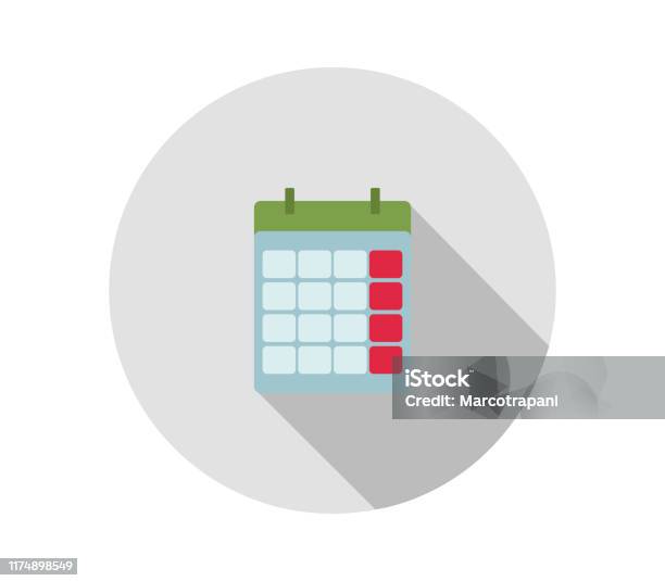 Now. Calendar Vector Calendar Stock Illustration - Download Image Now - Calendar, Calendar ...