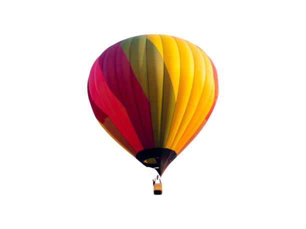 istock hot air balloon isolated on white background. 1174903411