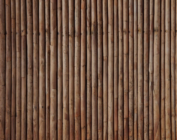 бамбуковый фон крыши - traditional culture pattern rural scene surface level стоковые фото и изображения