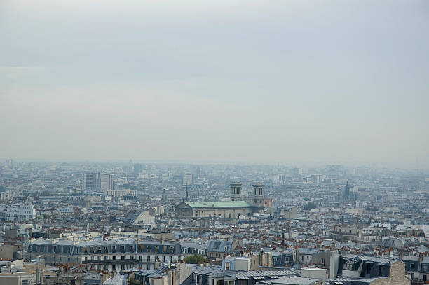 Paris Skyline stock photo