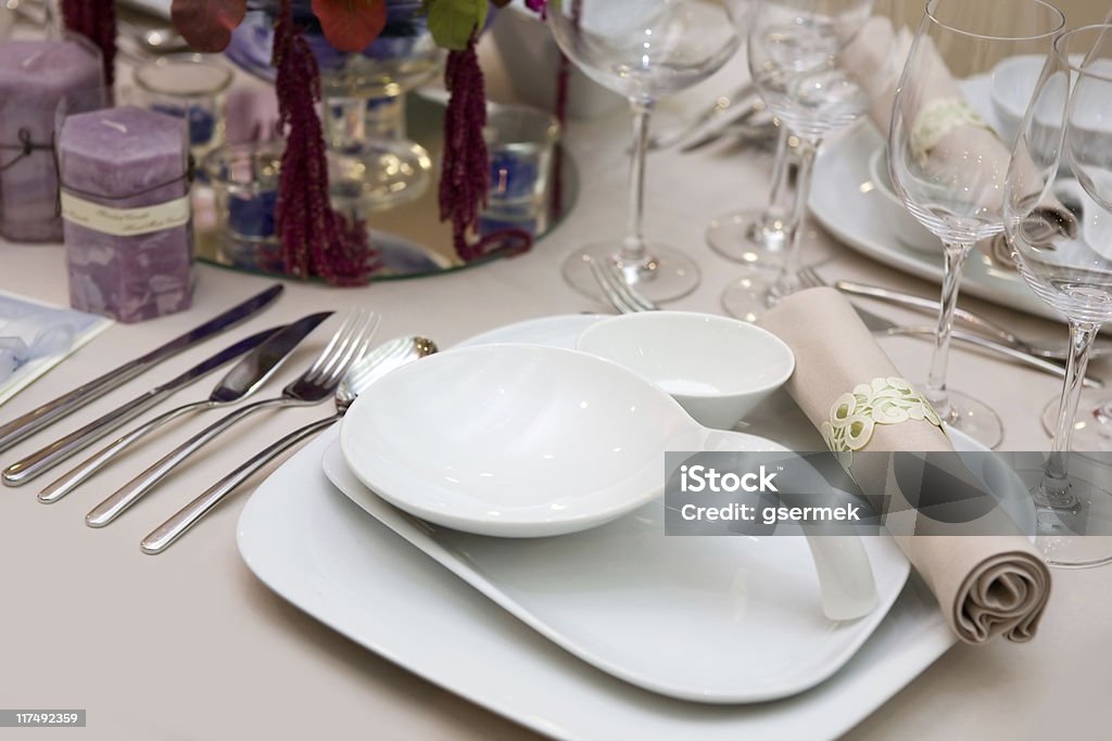 Weding cena - Foto de stock de Elegancia libre de derechos