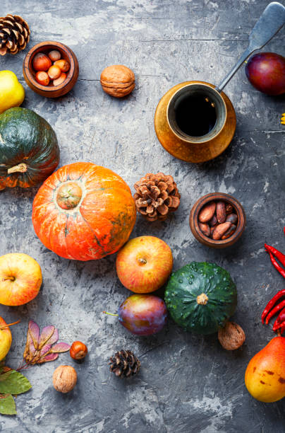 istock Autumn harvest still life 1174937552