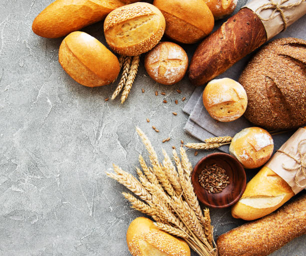 istock Assortment of baked bread 1174938814