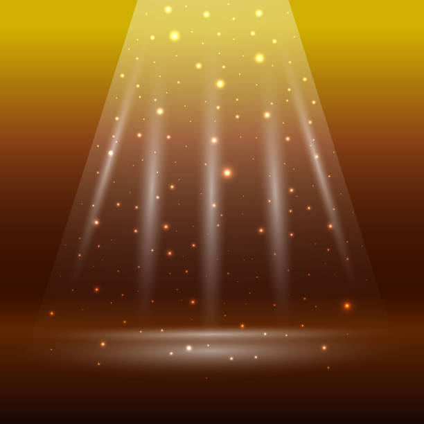 istock Abstract shining clear space for your product with stars and sparkles 1174945118