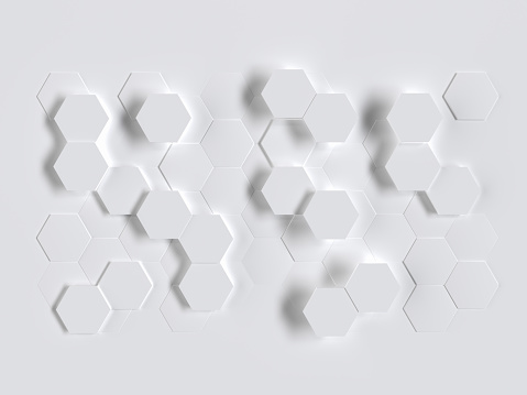 Hexagonal, Honeycomb, Abstract, Background, Design