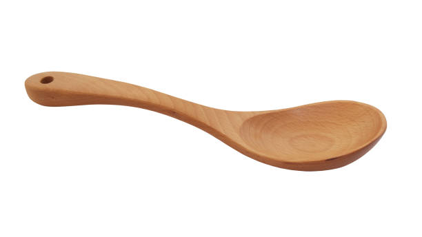 istock Wooden spoon isolated on white 1174948019