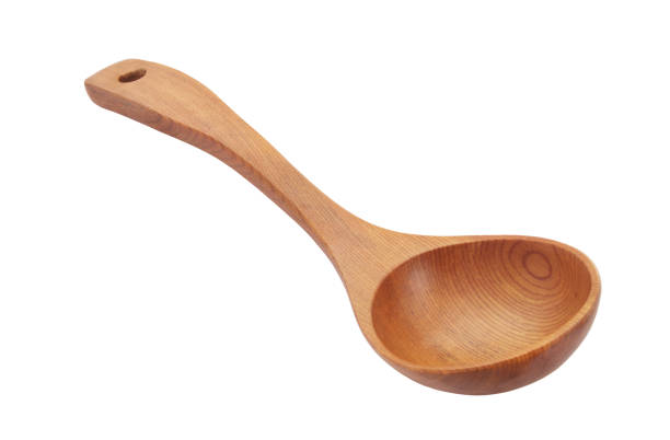 istock Wooden spoon isolated on white 1174948028
