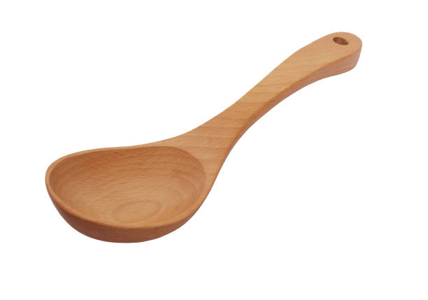 istock Wooden spoon isolated on white 1174948034