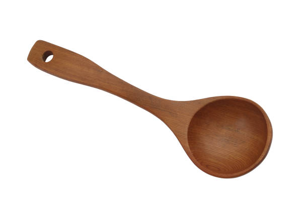 istock Wooden spoon isolated on white 1174948102