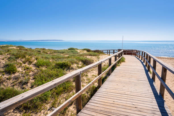 Mediterranean beach in Alicante at Costa Blanca of Spain