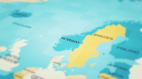 Norway - World Map
