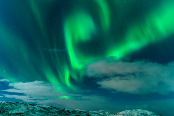 istock Northern Lights, Aurora Borealis in Norway 1174981514