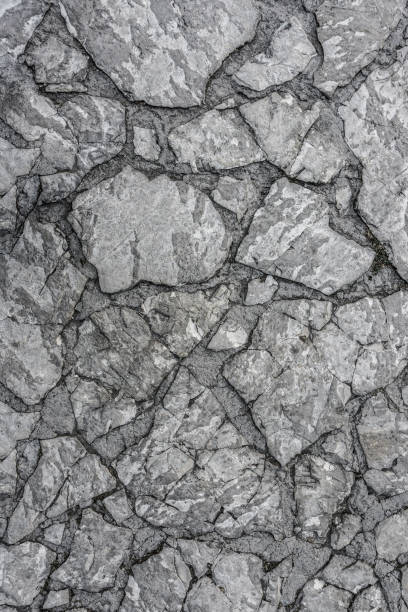 istock Stone floor texture. Harmonic pattern of slate tiles at the floor. 1174981842
