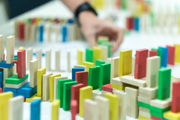 Colorful dominos