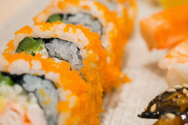 istock japanese sushi maki roll set 1174987798