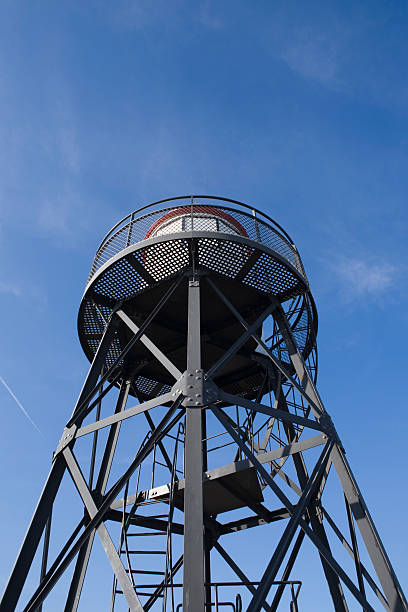 istock steel lighthouse imitation along the Dutch coast 117498870
