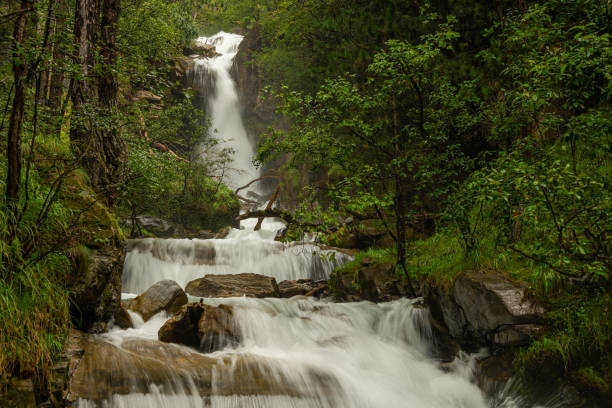 istock Waterfall in the forest near Schlanders (South Tyrol, Italy) 1174989847