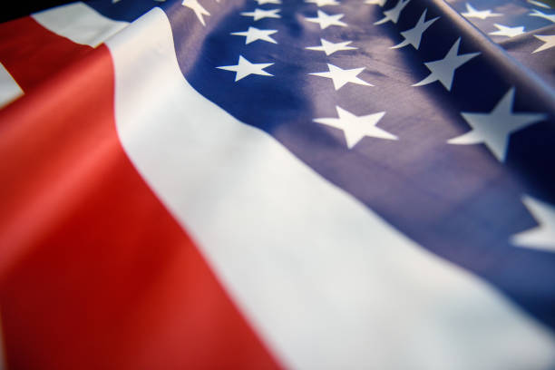 istock US American flag close up 1174995978
