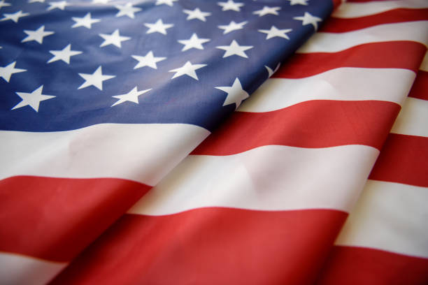 istock US American flag close up 1174996162