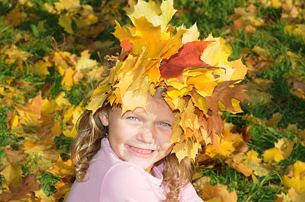 istock Little miss Autumn 117499617