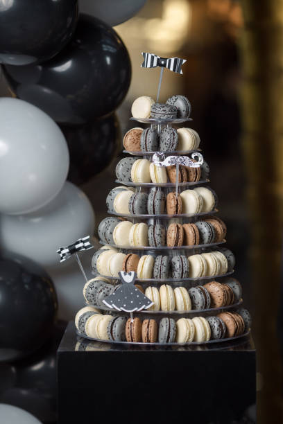 Luxury wedding candy bar table set