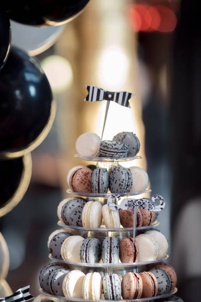 Luxury wedding candy bar table set