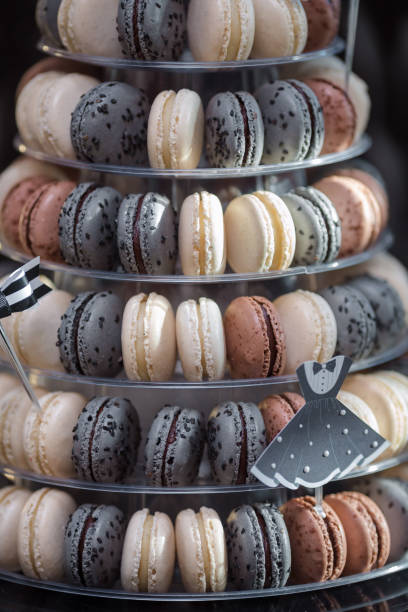 Luxury wedding candy bar table set
