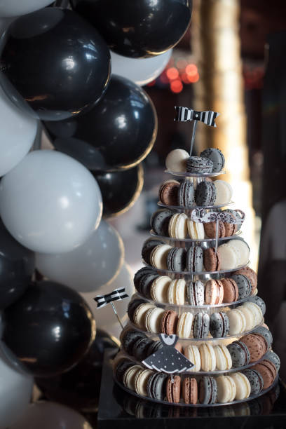 Luxury wedding candy bar table set