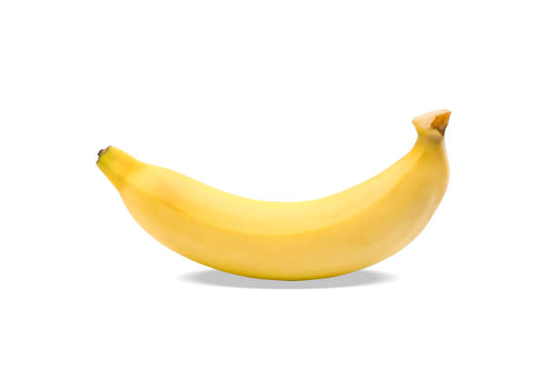 istock Ripe yellow banana isolated on white background with clipping path. 1175001494
