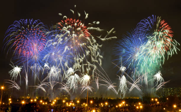 istock Ruggieri fireworks team, France. Fragment 2 1175006921