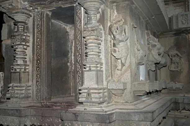 Photo of Bhuleshwar is a Hindu temple of Shiva, situated around 55 kilometres from Pune. The temple is situated on a hill and was built in the 13th century. There are classical carvings on the walls.