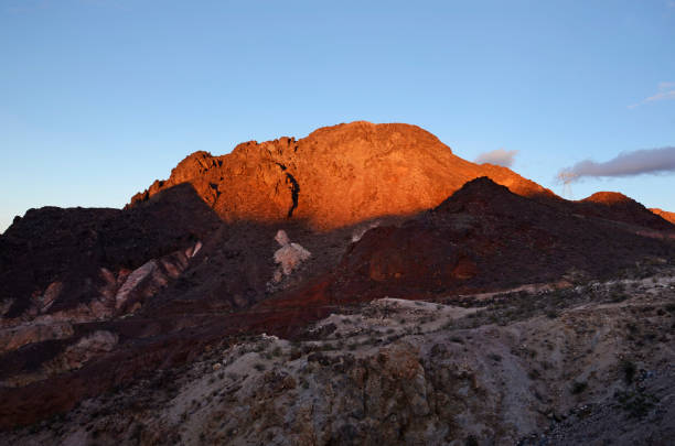 istock Very colorful Arizona rocky mountains at sunset 1175019404