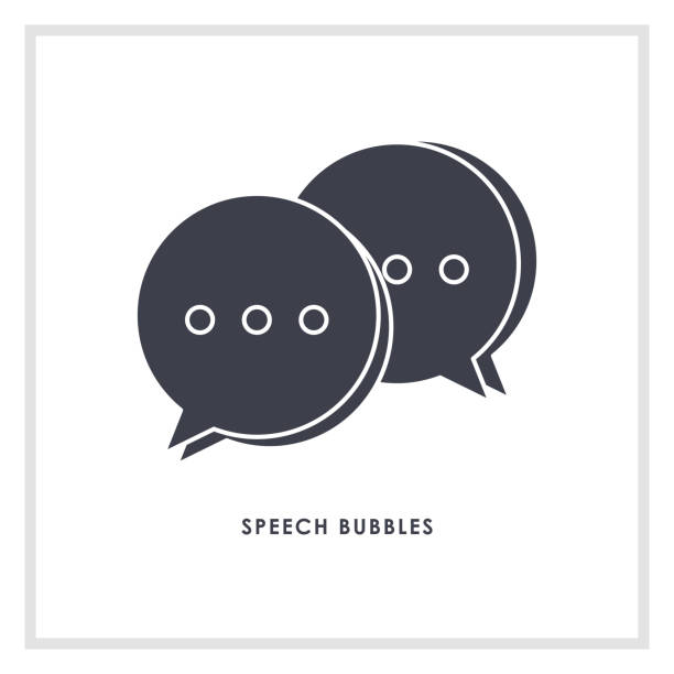 illustrations, cliparts, dessins animés et icônes de icône de bulles de discours - client satisfait humour