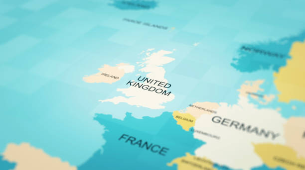 istock United Kingdom - World Map 1175021890