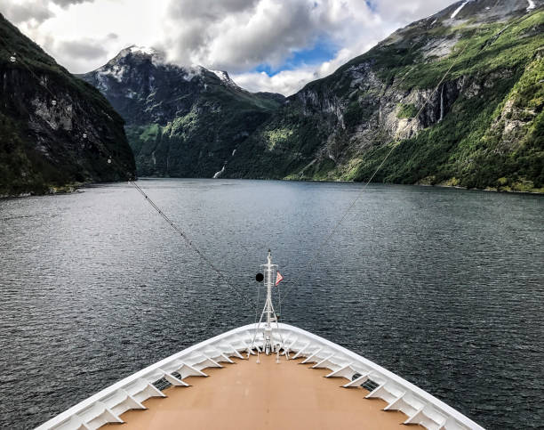 istock Sailing into the fjord 1175023222