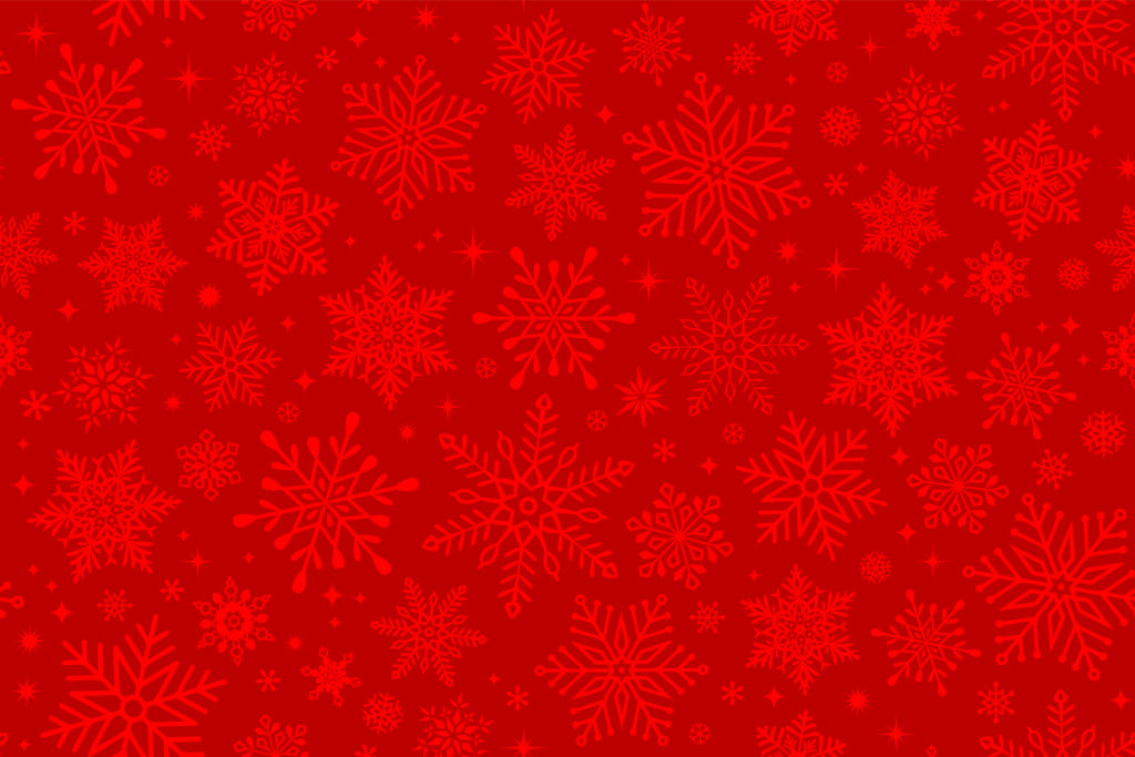 Seamless snowflake background