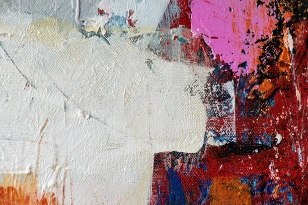 istock Abstract hand-painted art background 1175038876