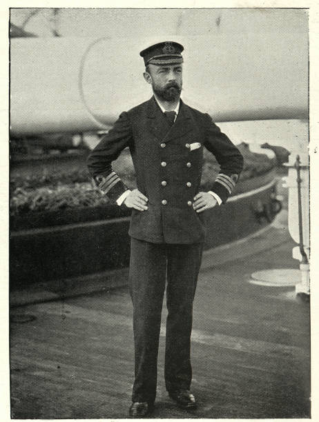 istock Royal Navy Commander, of HMS Resolution, 1890s 1175040495