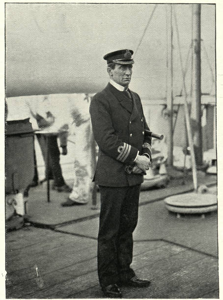 istock Royal Navy Commander, of HMS Revenge, 1890s 1175040659