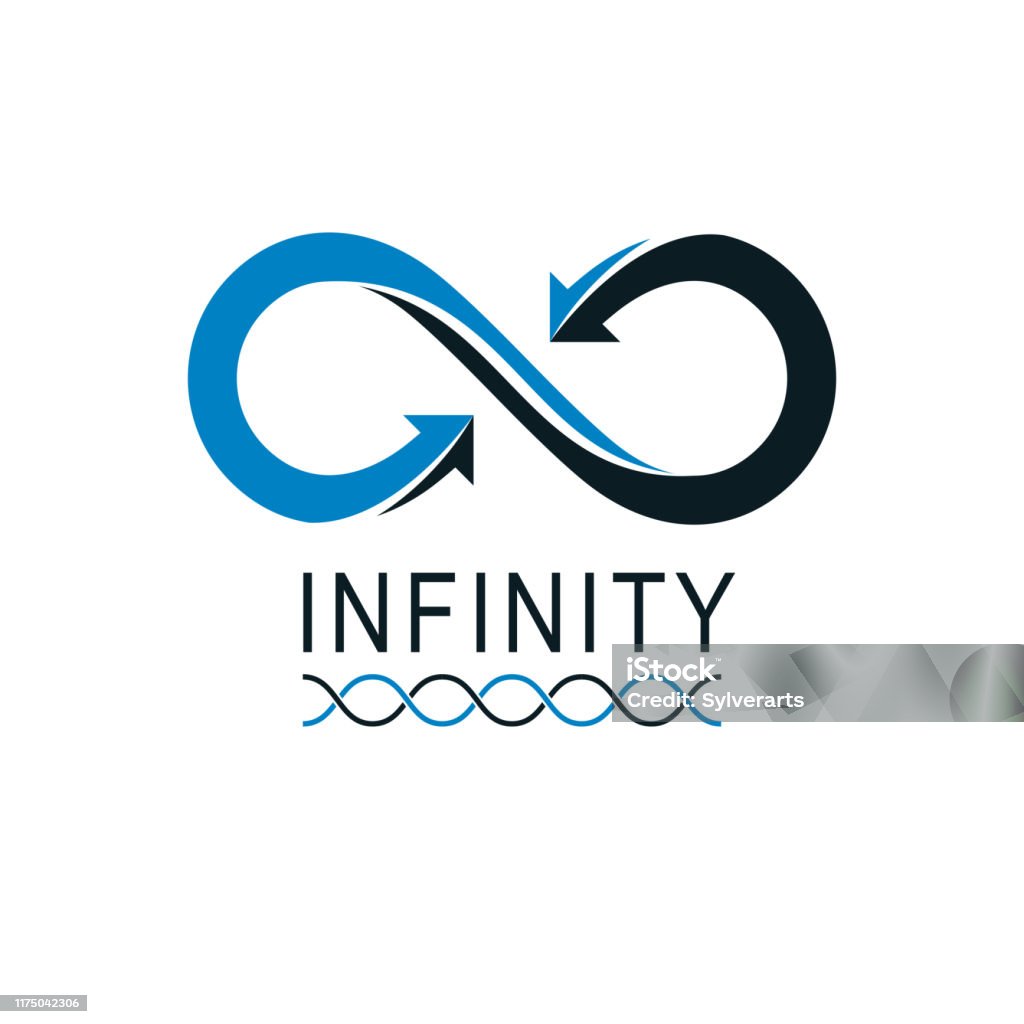 Infinity Loop Conceptual Vector Special Sign Stock Illustration ...