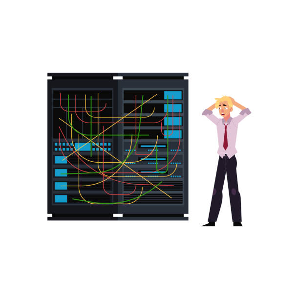 Mainframes Animada 230+ Mainframe Computer Cartoons Stock Illustrations, Royalty-Free ...