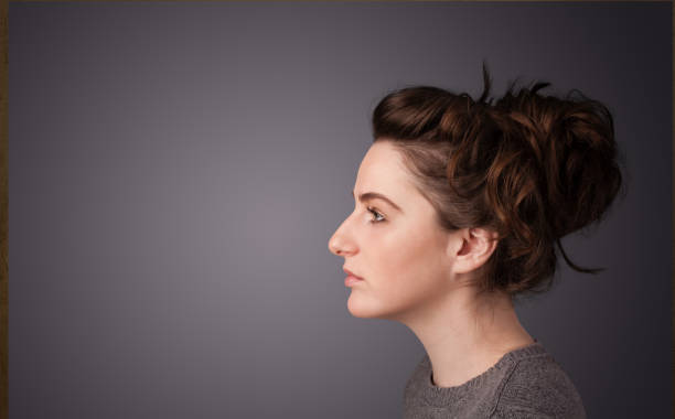 istock Young girl portrait thinking with copyspace 1175047315