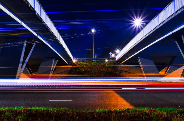Kennedylaan by night (Eindhoven)