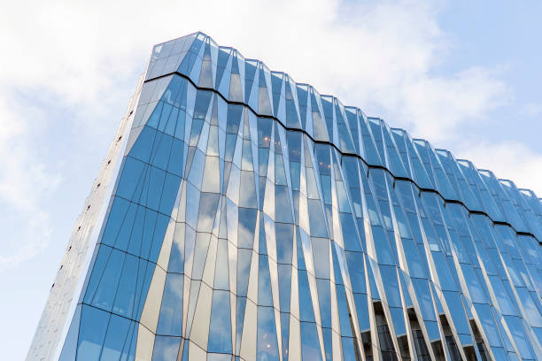 istock Clear Glass Of Curtain Wall. 1175048011