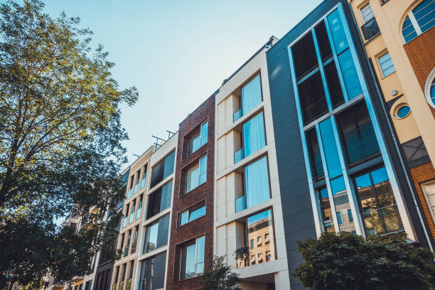 istock expensive townhouses with colorful facades 1175052435