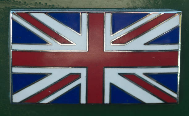 istock Union Jack Car Badge 1175053060