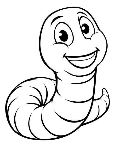 Caterpillar Cartoon Character Stock Illustration - Download Image Now -  Caterpillar, Coloring, Animal - iStock