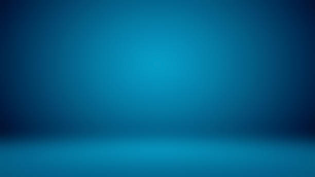 Empty Dark blue with Black vignette Studio well use as background Empty Dark blue with Black vignette Studio well use as background. aquamarine photos stock pictures, royalty-free photos & images