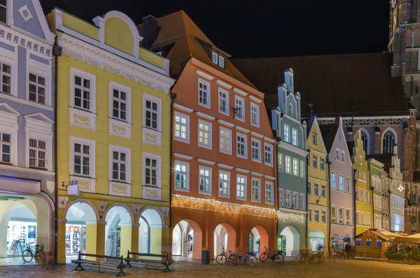istock Old Town street in Landshut, Germany 1175055206